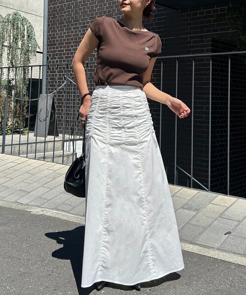 CAPRICIEUX LE'MAGE（カプリシューレマージュ）の「ラインギャザー