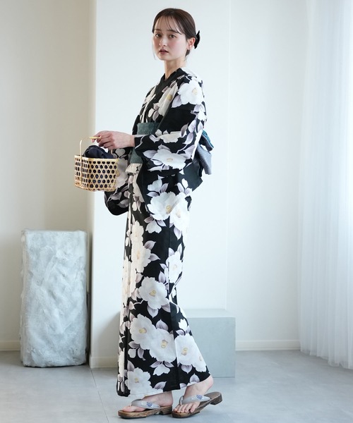 Utatane 浴衣 浴衣 椿 着物 utatane 女性浴衣 通販・人気ランキング