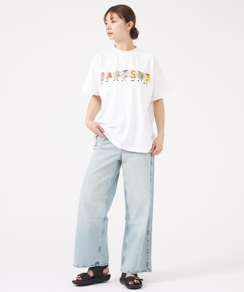 JACKSON MATISSE(ジャクソンマティス)の「【JACKSON MATISSE / ジャクソン マティス】『ポンキッキーズ』P-chan T-ShirユニセックスTシャツ(Tシャツ/カットソー・メンズ・ホワイト・M)」の3枚目の写真