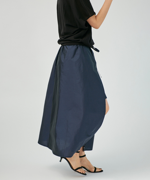 VERMEIL par iena(ヴェルメイユパーイエナ)の「Fabrica Layered スカート(スカート・レディース・ネイビー・FREE)」の9枚目の写真