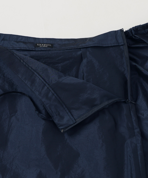 VERMEIL par iena(ヴェルメイユパーイエナ)の「Fabrica Layered スカート(スカート・レディース・ネイビー・FREE)」の20枚目の写真