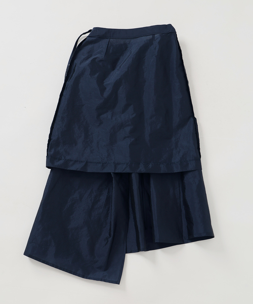 VERMEIL par iena(ヴェルメイユパーイエナ)の「Fabrica Layered スカート(スカート・レディース・ネイビー・FREE)」の21枚目の写真