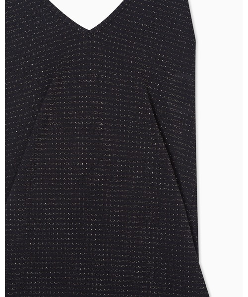 EMPORIO ARMANI（エンポリオアルマーニ）の「＜ZOZO限定＞【エンポリオ アルマーニ】ビーチドレス ライクラ／ルレックス（ワンピース・レディース・ブラック・MEDIUM/SMALL/X-SMALL）」の2枚目の写真