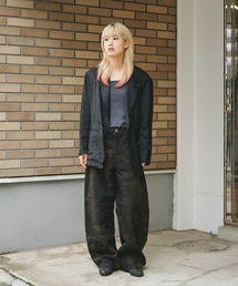 TAAKK | 別注 DENIM CURVELEGPANTS(デニムパンツ)
