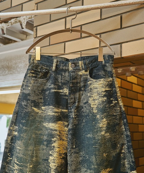 TAAKK(ターク)の「別注 DENIM CURVELEGPANTS(デニムパンツ・レディース・グレー/ピンク/ブラウン/インディゴブルー・1/2)」の17枚目の写真