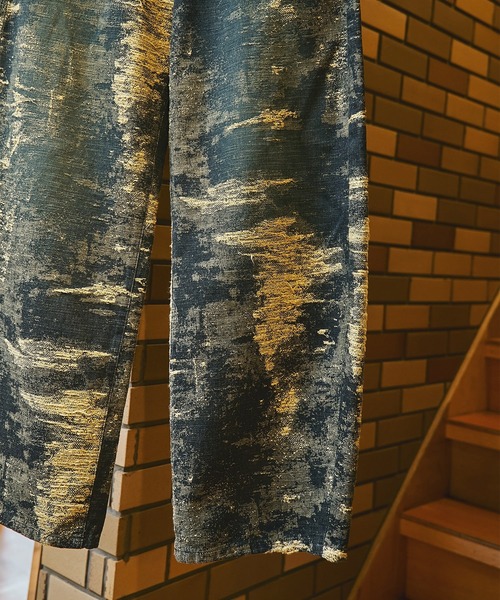 TAAKK(ターク)の「別注 DENIM CURVELEGPANTS(デニムパンツ・レディース・グレー/ピンク/ブラウン/インディゴブルー・1/2)」の18枚目の写真