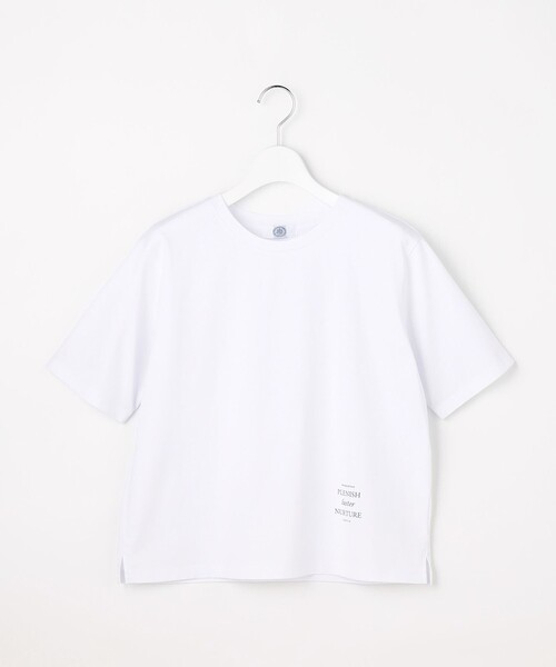 J.PRESS Ladies(J.プレス レディス)の「ロゴ Tシャツ(Tシャツ/カットソー・レディース・ライトグリーン系/ホワイト系/ブラック系1/ライトグレー系・SMALL)」の19枚目の写真