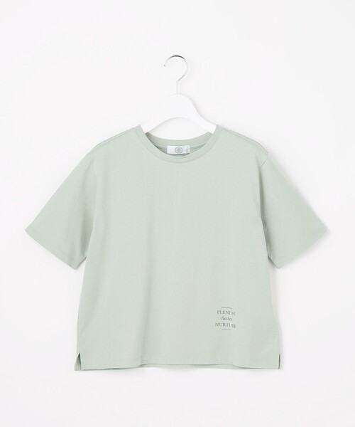 J.PRESS Ladies(J.プレス レディス)の「ロゴ Tシャツ(Tシャツ/カットソー・レディース・ライトグリーン系/ホワイト系/ブラック系1/ライトグレー系・SMALL)」の22枚目の写真