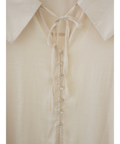 TRUNC(トランクエイティーエイト)の「Big Collar Skipper Blouse(シャツ/ブラウス・レディース・アイボリー・FREE)」の18枚目の写真