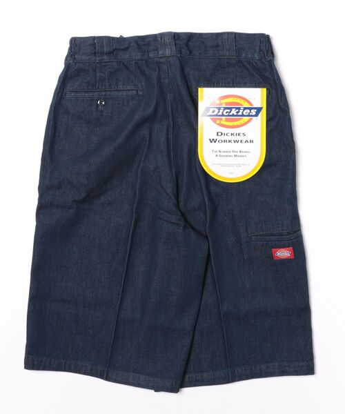 Dickies（ディッキーズ）の「【DICKIES/ディッキーズ】【耐久性と柔らかさを兼ね備えたデニムショーツ】イージーワークショーツ DS2004 綿100% ユニセックス スケーター ストリート アメカジ（デニムパンツ・メンズ・ブラック/ブルー・X-LARGE/LARGE/MEDIUM）」の3枚目の写真