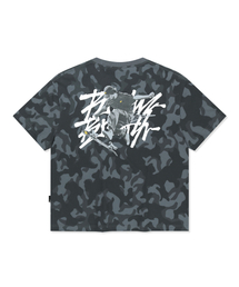 BREAK CAMO TEE - GREY