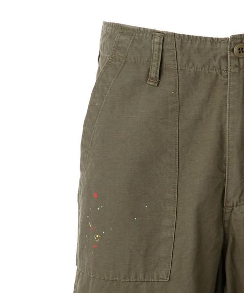 UNITED ARROWS & SONS（ユナイテッドアローズアンドサンズ）の「UNITED ARROWS & SONS（ユナイテッドアローズ＆サンズ） Ｔ-MIL PANTS RIP◆（その他パンツ・メンズ・オリーブ・LARGE/MEDIUM/SMALL）」の5枚目の写真