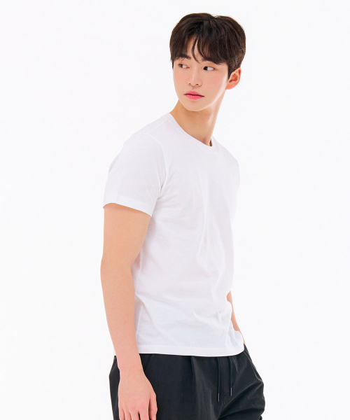 CHASECULT(チェイスカルト)の「共用2PACK半袖Tシャツ-FDZU8288A01(Tシャツ/カットソー・レディース・ホワイト・85/90/95/100/105/110/115)」の3枚目の写真