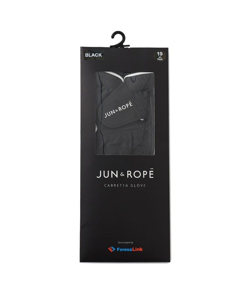 JUN&ROPE'(ジュンアンドロペ)の「【ForesaLinkコラボ】ロゴ入り本革グローブ(片手)/ユニセックス(手袋・メンズ・ブラック/ホワイト・18/19/20/21/25/24/23/22)」の7枚目の写真