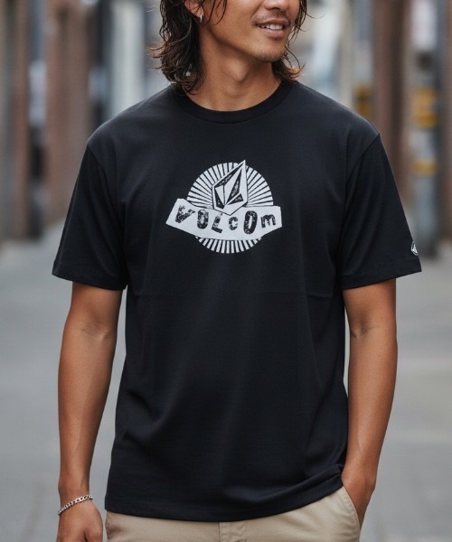 VOLCOM メンズ PISTOL STONE SURF SS TEE サーフTシャツ 【2026年春夏