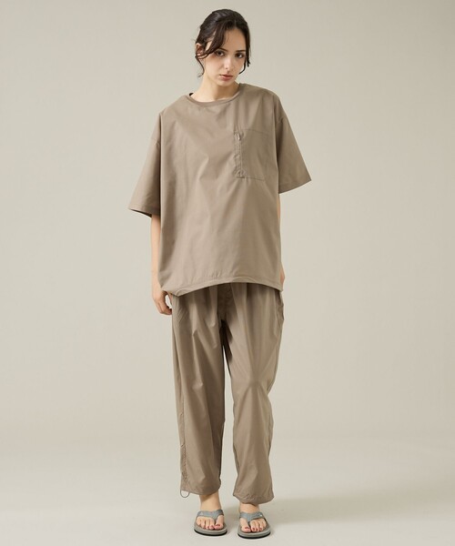 JEMORGAN（ジェーイーモーガン）の「【JEMORGAN / ジェーイーモーガン】Air Fiber Crop Pants / エアファイバークロップパンツ（JQ083-24）（スラックス・メンズ・ベージュ/ブラック/チャコールグレー・XL/M/L）」の10枚目の写真