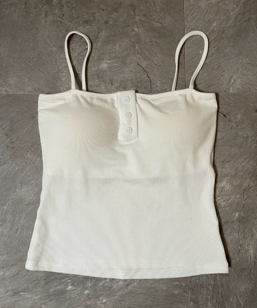 AMAIL（アマイル）の「Camisole Top（キャミソール・レディース・ブラック/ホワイト・FREE）」の11枚目の写真