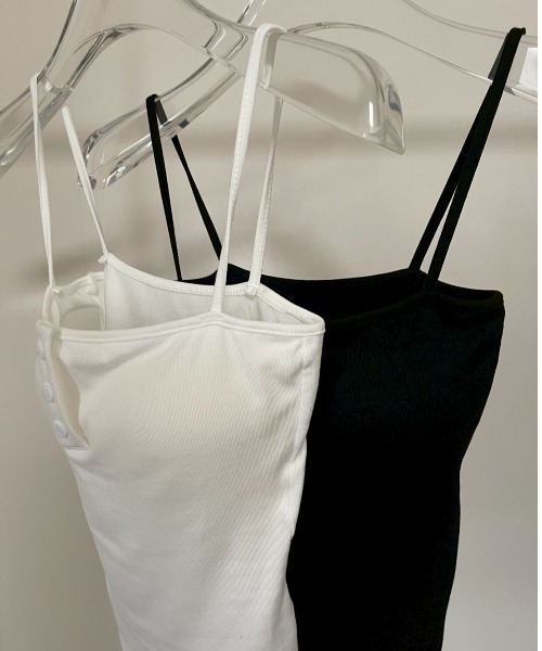 AMAIL（アマイル）の「Camisole Top（キャミソール・レディース・ブラック/ホワイト・FREE）」の10枚目の写真