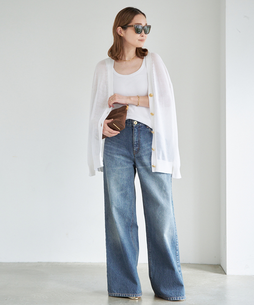 Deuxieme Classe(ドゥーズィエムクラス)の「*追加 Loose Jeans(デニムパンツ・レディース・ライトブルー・38)」の5枚目の写真