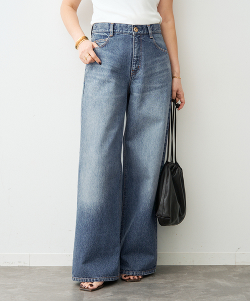 Deuxieme Classe(ドゥーズィエムクラス)の「*追加 Loose Jeans(デニムパンツ・レディース・ライトブルー・38)」の7枚目の写真
