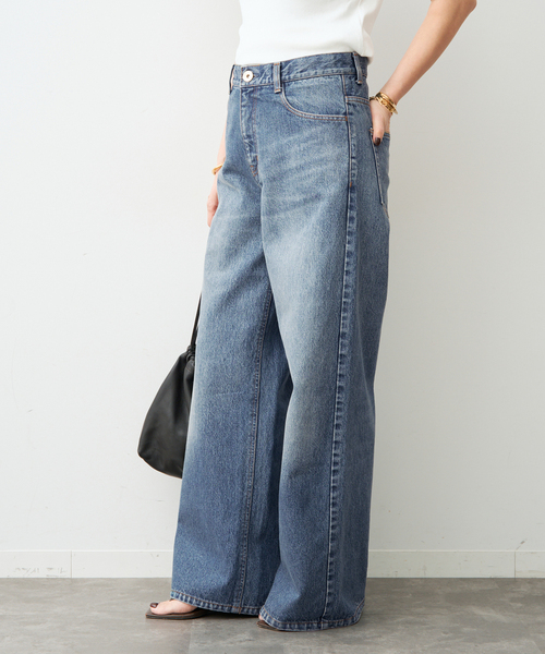 Deuxieme Classe(ドゥーズィエムクラス)の「*追加 Loose Jeans(デニムパンツ・レディース・ライトブルー・38)」の8枚目の写真