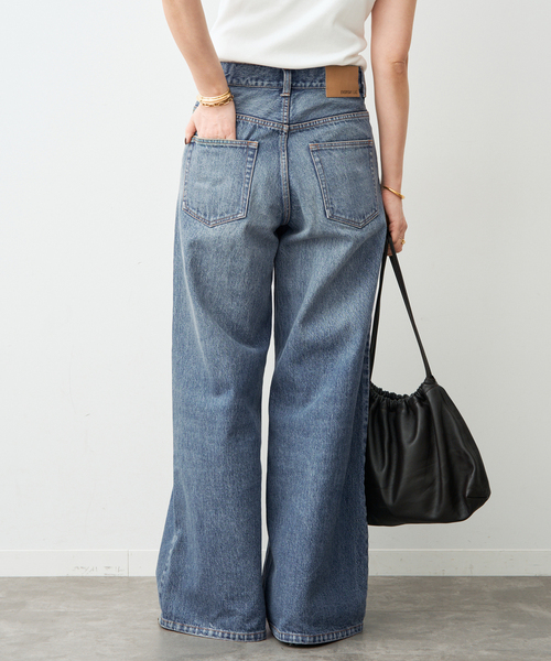 Deuxieme Classe(ドゥーズィエムクラス)の「*追加 Loose Jeans(デニムパンツ・レディース・ライトブルー・38)」の9枚目の写真