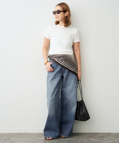 Deuxieme Classe(ドゥーズィエムクラス)の「*追加 Loose Jeans(デニムパンツ・レディース・ライトブルー・38)」の11枚目の写真