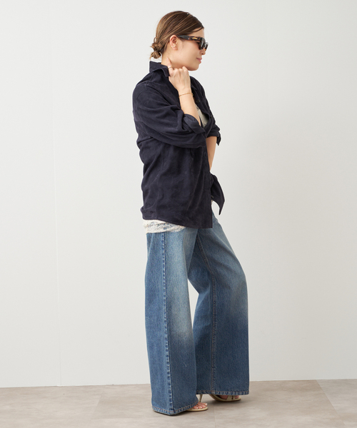 Deuxieme Classe(ドゥーズィエムクラス)の「*追加 Loose Jeans(デニムパンツ・レディース・ライトブルー・38)」の19枚目の写真