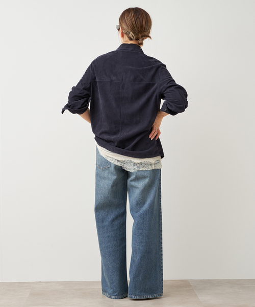 Deuxieme Classe(ドゥーズィエムクラス)の「*追加 Loose Jeans(デニムパンツ・レディース・ライトブルー・38)」の20枚目の写真