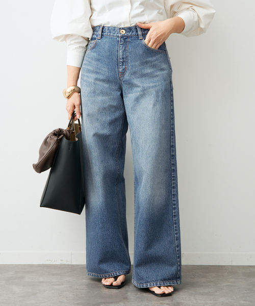 Deuxieme Classe(ドゥーズィエムクラス)の「*追加 Loose Jeans(デニムパンツ・レディース・ライトブルー・38)」の21枚目の写真