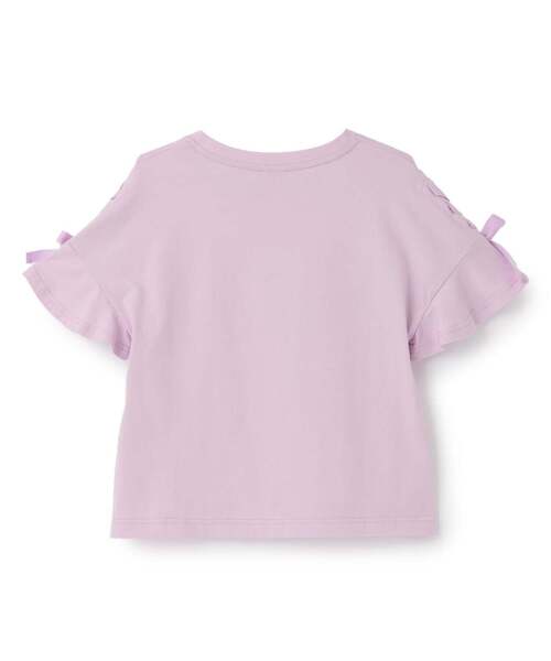 mezzo piano Junior(メゾピアノジュニア)の「【サーティワン アイスクリーム】【接触冷感】袖レースアップTシャツ(Tシャツ/カットソー・キッズ・エメラルド/オフホワイト/ラベンダー・S:140cm/L:160cm/M:150cm)」の22枚目の写真