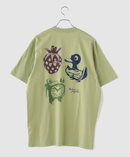 Carhartt WIP(カーハートダブリューアイピー)の「CARHARTT WIP / カーハート ダブリューアイピー S/S FORMA T-SHIRT(Tシャツ/カットソー・メンズ・ホワイト/ライトグリーン・LARGE/MEDIUM)」の4枚目の写真