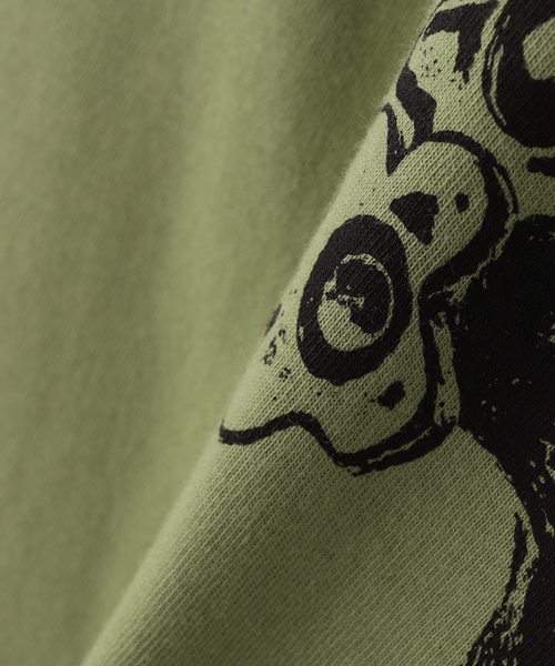 Carhartt WIP(カーハートダブリューアイピー)の「CARHARTT WIP / カーハート ダブリューアイピー S/S FORMA T-SHIRT(Tシャツ/カットソー・メンズ・ホワイト/ライトグリーン・LARGE/MEDIUM)」の6枚目の写真