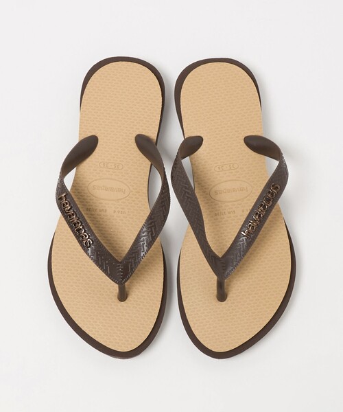havaianas(ハワイアナス)の「<Havaianas> toppointfusion(サンダル・レディース・ケリーグリーン/ピンク/ダークブラウン・23cm/25.5cm/24.5cm/22cm)」の1枚目の写真
