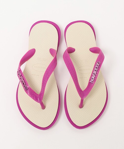 havaianas(ハワイアナス)の「<Havaianas> toppointfusion(サンダル・レディース・ケリーグリーン/ピンク/ダークブラウン・23cm/25.5cm/24.5cm/22cm)」の8枚目の写真