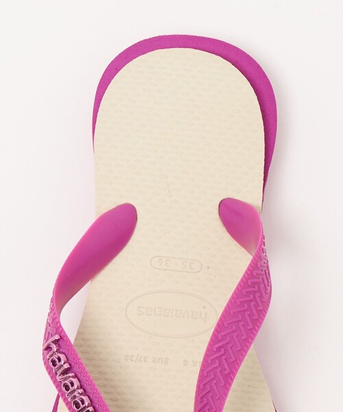 havaianas(ハワイアナス)の「<Havaianas> toppointfusion(サンダル・レディース・ケリーグリーン/ピンク/ダークブラウン・23cm/25.5cm/24.5cm/22cm)」の12枚目の写真
