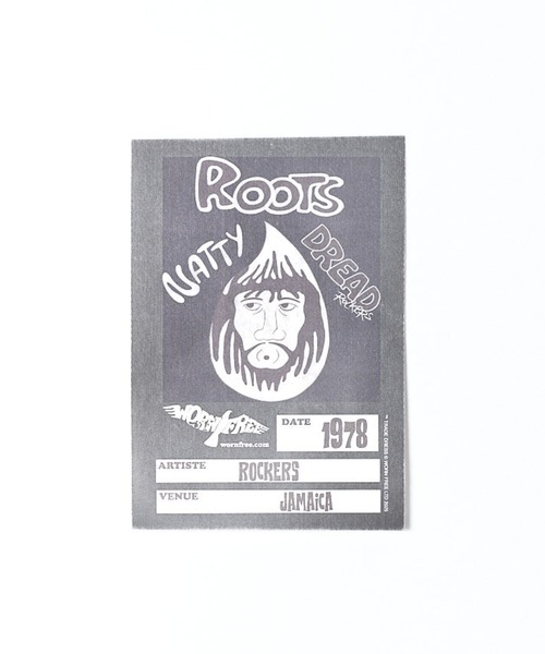 WORN FREE(ウォーンフリー)の「【 WORN FREE / ウォーンフリー 】NATTY DERAD ROOTS S/S TEE(Tシャツ/カットソー・メンズ・チャコールグレー・XL/L/M/S)」の5枚目の写真