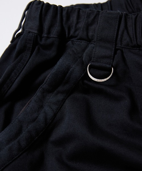VIRGOwearworks(ヴァルゴウェアワークス)の「PATINA WIDE CARGO PANTS(カーゴパンツ・メンズ・カーキ/ブラック・4/3/2)」の4枚目の写真