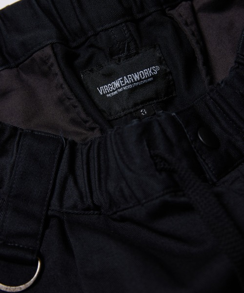 VIRGOwearworks(ヴァルゴウェアワークス)の「PATINA WIDE CARGO PANTS(カーゴパンツ・メンズ・カーキ/ブラック・4/3/2)」の6枚目の写真
