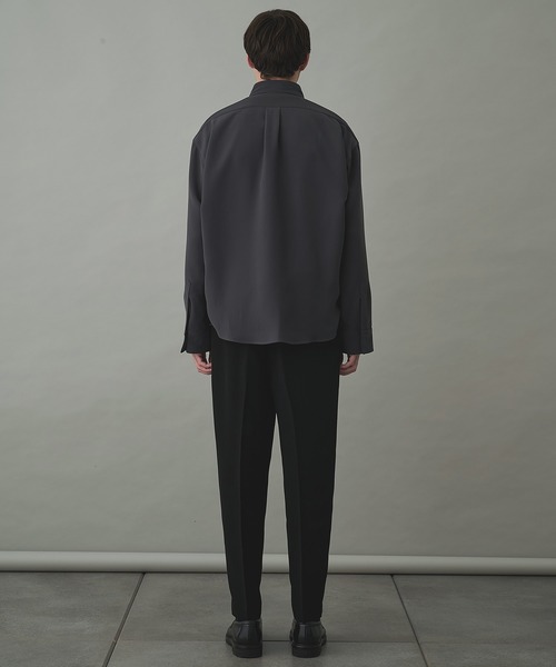 N.HOOLYWOOD（N.ハリウッド）の「【N.HOOLYWOOD】2252-SH23-095 L/S SHIRTS（シャツ/ブラウス・メンズ・ダークグレー・38/36）」の4枚目の写真