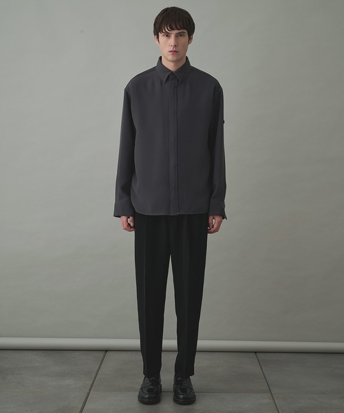 N.HOOLYWOOD（N.ハリウッド）の「【N.HOOLYWOOD】2252-SH23-095 L/S SHIRTS（シャツ/ブラウス・メンズ・ダークグレー・38/36）」の2枚目の写真