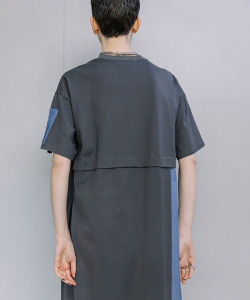 MARECHAL TERRE(マルシャルテル)の「ミリタリーコンビネーションドレス(ワンピース・レディース・カーキ/チャコールグレー/ネイビー/ブラック・MEDIUM)」の17枚目の写真