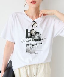 le.coeur blanc | コラージュフォトTEE(Tシャツ/カットソー)