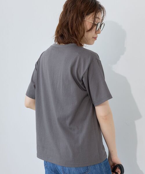 le.coeur blanc（ルクールブラン）の「コラージュフォトTEE（Tシャツ/カットソー・レディース・オフホワイト/チャコールグレー・38）」の10枚目の写真