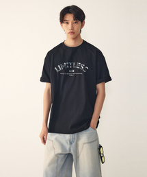 STUDIO TOMBOY（スタジオトムボーイ）の「[メンズ] ビンテージ LIMITLESS プリント Tシャツ_ブラック 91M6222348（Tシャツ/カットソー）」