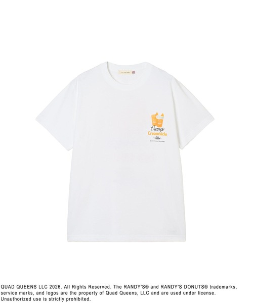 GOOD ROCK SPEED(グッドロックスピード)の「GOOD ROCK SPEED/RANDYS DONUTS TSHIRT(Tシャツ/カットソー・レディース・ホワイト・ONE SIZE)」の6枚目の写真
