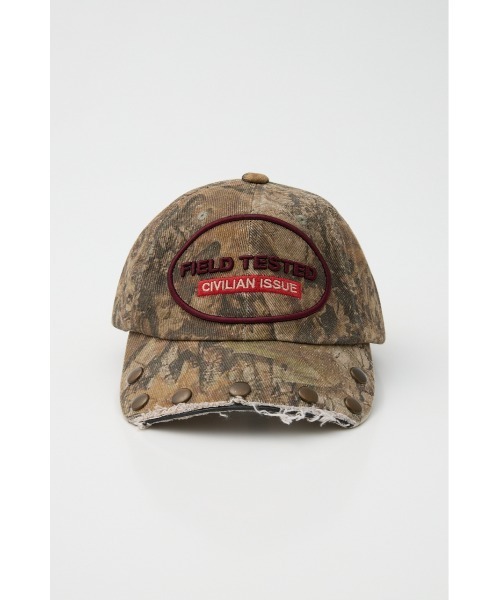 SLY（スライ）の「BIG STUDS CAP ビッグスタッズキャップ（キャップ・レディース・ライトブラック/マルチ・FREE）」の12枚目の写真
