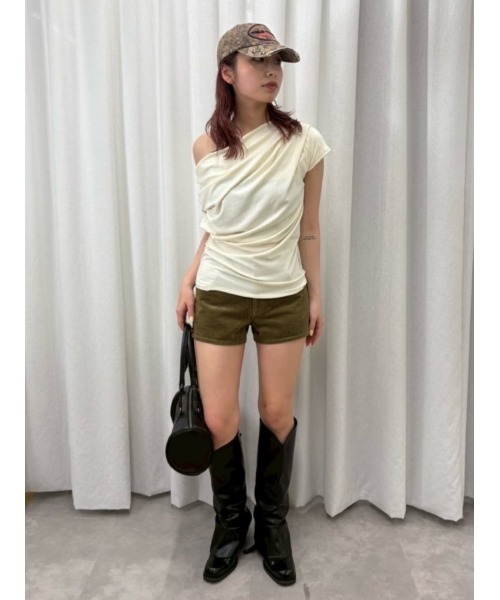 SLY(スライ)の「BIG STUDS CAP ビッグスタッズキャップ(キャップ・レディース・ライトブラック/マルチ・FREE)」の21枚目の写真