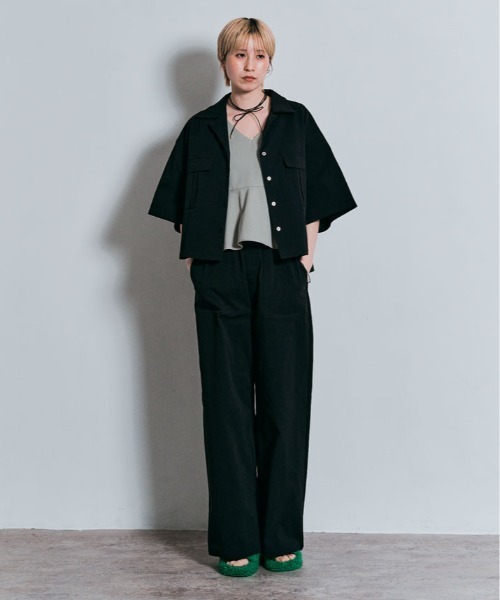 W:Huku(フーク)の「シャーリングベイカーパンツ(その他パンツ・レディース・ブラック/アッシュグレー・L/M)」の16枚目の写真