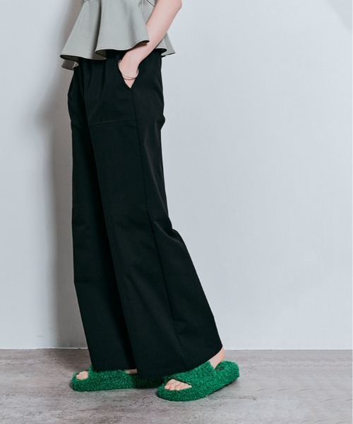 W:Huku(フーク)の「シャーリングベイカーパンツ(その他パンツ・レディース・ブラック/アッシュグレー・L/M)」の17枚目の写真